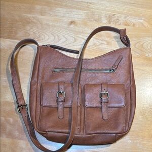 Elegant faux leather Shoulder Bag